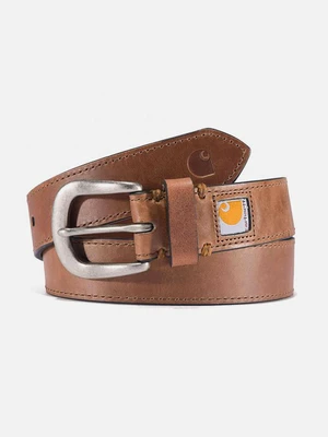 (A0005518) 새들 레더 벨트 BROWN